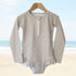 boho-rainbows-long-sleeve-swimsuit- at Sophia's Style-2