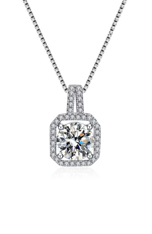 two-carat-halo-cubic-zirconia-pendant-necklace-Sophia's Style-8