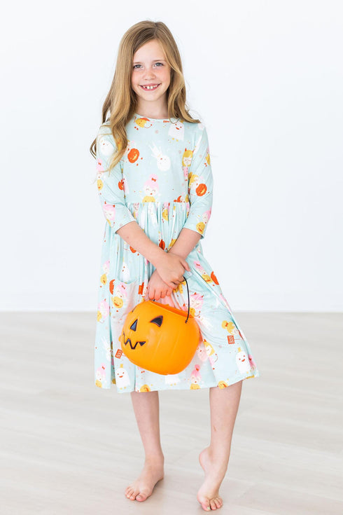 ghouls-just-want-to-have-fun-3-4-sleeve-pocket-twirl-dress Mila & Rose - Sophia's Style--12-24M--2