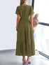 notched-short-sleeve-midi-dress-with-pockets OhSoStyled - Sophia's Style-9