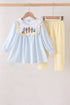 blue-character-embroidery-gingham-ruffle-pants-set-sophias-styleSet-1