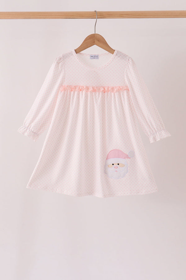 pink-santa-claus-dot-applique-ruffle-dress-abby-evie-sophias-styleDress-1