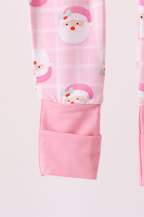 pink-santa-zip-bamboo-romper-abby-evie-sophias-style-3