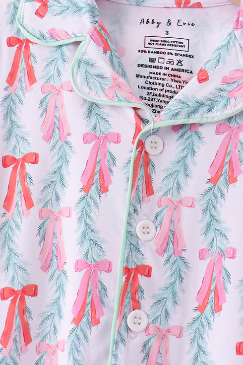 green-bow-christmas-tree-bamboo-pajama-set-abby-evie-sophias-style-2