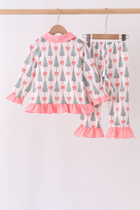 pink-christmas-tree-bow-ruffle-pajama-set-abby-evie-sophias-style-6