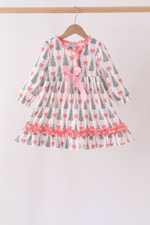pink-christmas-tree-bow-ruffle-dress-abby-evie-sophias-style-2
