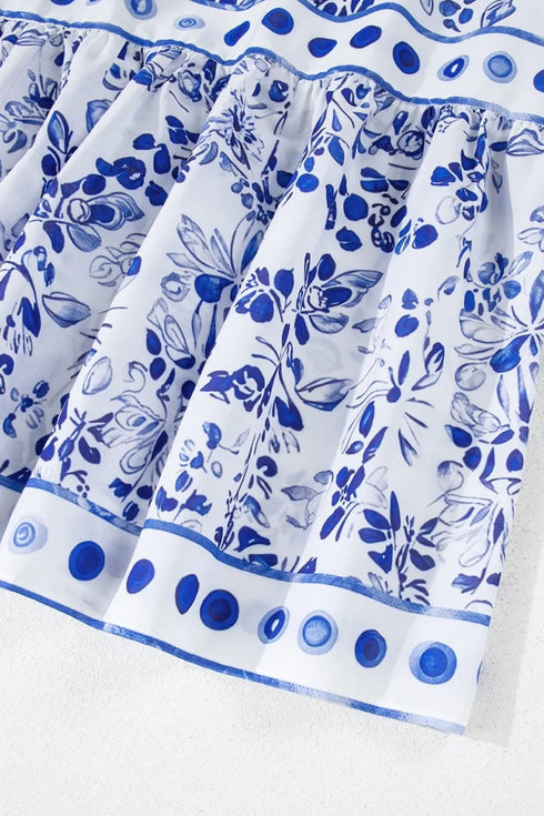 smocked-printed-square-neck-puff-sleeve-dress OhSoStyled at Sophia's Style-7