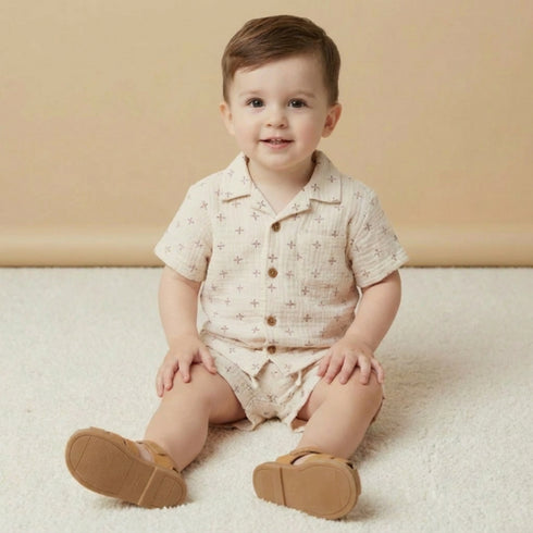 organic-shirt-shorts-set-cross-makemake-organics-sophias-styleShirt & Shorts Set-1