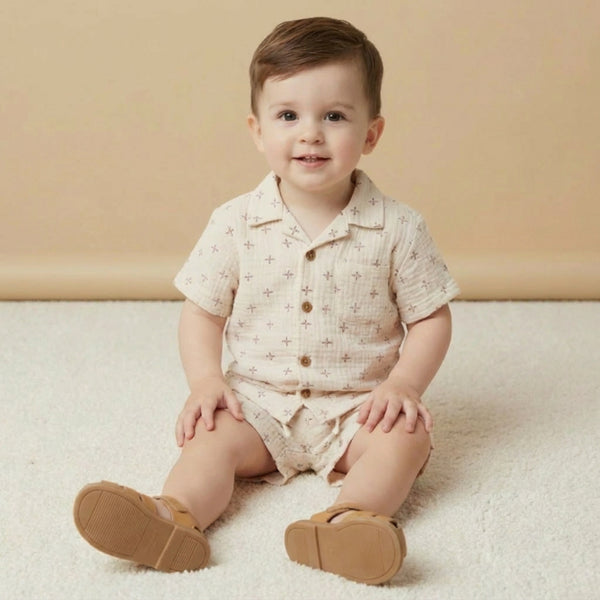 organic-shirt-shorts-set-cross-makemake-organics-sophias-styleShirt & Shorts Set-1