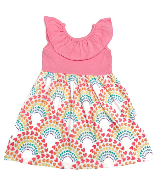 hearts-and-rainbows-ruffle-tank-milk-silk-dress Great Lakes kids - Sophia's Style-2