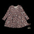 the-printed-long-sleeve-dress-flora Lovely Littles - Sophia's StyleLong Sleeve Dress-1