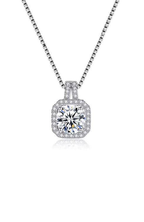 two-carat-halo-cubic-zirconia-pendant-necklace-Sophia's Style-9