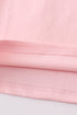Pink blank basic t-shirt Adult Kids and baby bubble