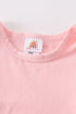 Pink blank basic t-shirt Adult Kids and baby bubble