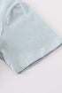 Blue blank basic t-shirt Adult Kids and baby bubble