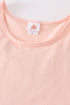 Peach blank basic kids teens adult tank top
