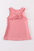 Mauve blank basic kids teens adult tank top