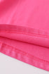 Hot pink blank basic kids teens adult tank top