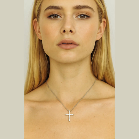 timeless-grace-cz-cross-pendant-necklace-Sophia's Style-5