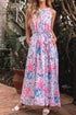 floral-printed-sleeveless-o-neck-knot-waist-dress OhSoStyled at Sophia's Style-4
