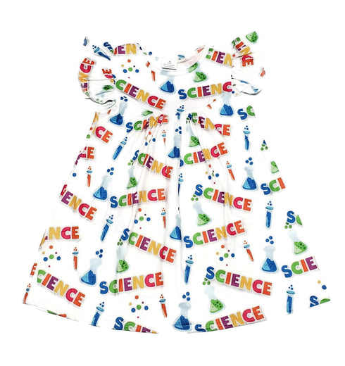 colorful-science-milk-silk-flutter-dress Great Lakes kids - Sophia's StyleFlutter Dress-1