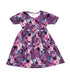 purple-floral-short-sleeve-milk-silk-dress Great Lakes kids - Sophia's Style-2