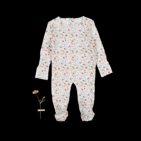 the-printed-romper-evelyn Lovely Littles - Sophia's StyleBack Snap Romper-1