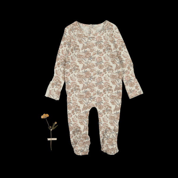 the-printed-romper-delilah Lovely Littles - Sophia's StyleBack Snap Romper-1