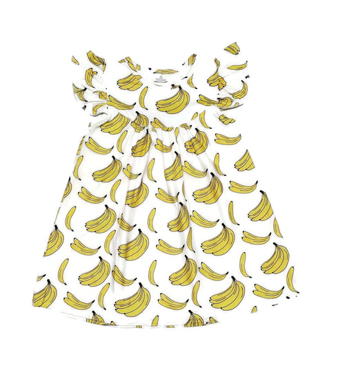 banana-milk-silk-flutter-dress Great Lakes kids - Sophia's Style-2