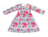 striped-floral-long-sleeve-milk-silk-flutter-dress Great Lakes kids - Sophia's Style-2