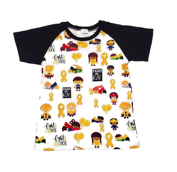 fight-like-a-kid-milk-silk-raglan Great Lakes kids - Sophia's StyleRaglan-1