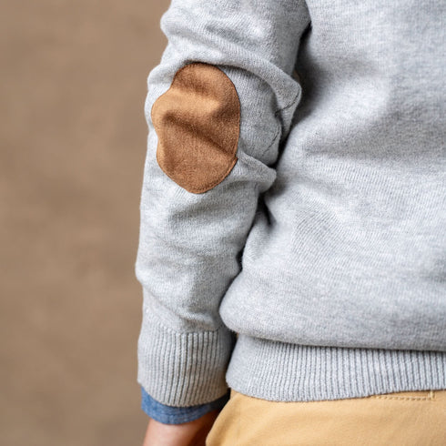 tipped-cardigan-with-elbow-patches Hope & Henry - Sophia's Style-4