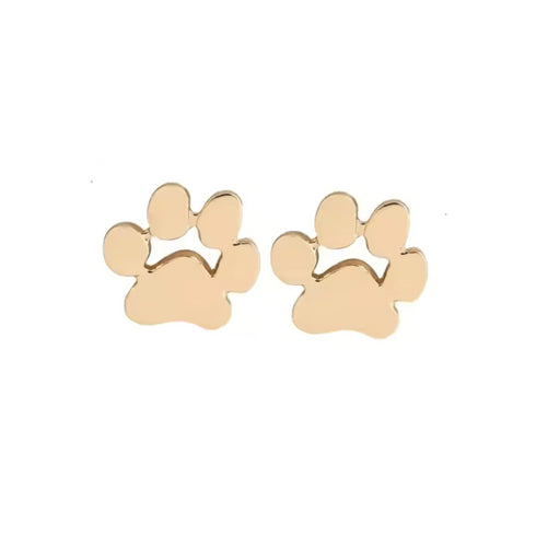 goldenpaw-paw-print-stud-earrings-for-pet-lovers-Sophia's Style-5