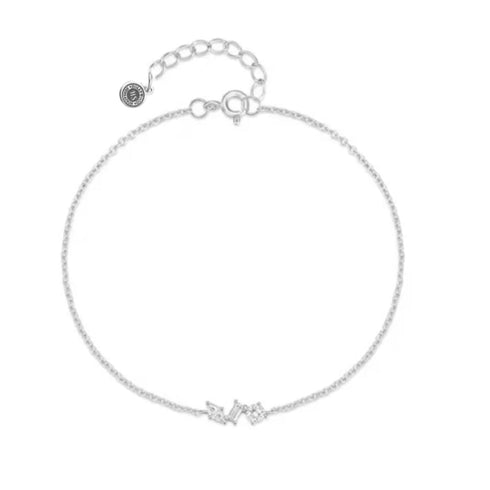 silvana-chain-link-bracelet-with-round-pear-and-emerald-cut-cubic-zirconia-stones-Sophia's Style-2