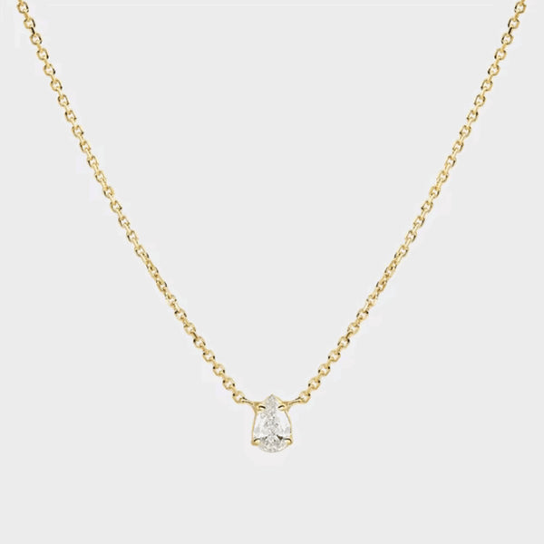 star-glimmer-dainty-cable-chain-necklace-with-aaaaa-pear-cut-cubic-zirconia-pendant-Sophia's StyleNecklaces-1