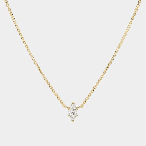 moonbeam-dainty-cable-chain-necklace-with-marquise-cut-cubic-zirconia-pendant-Sophia's StyleNecklaces-1