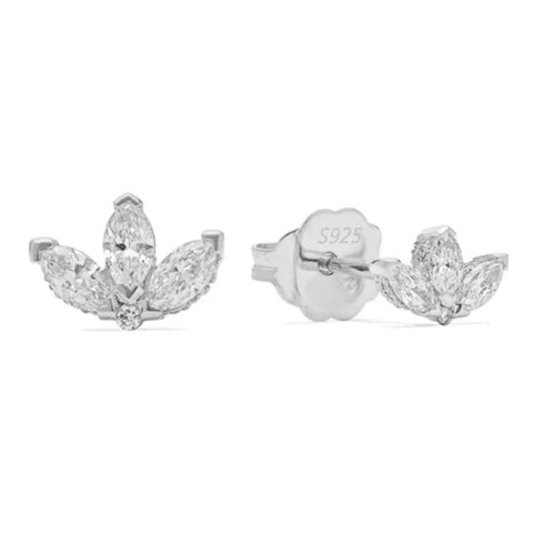 solis-golden-blossom-studs-with-cubic-zirconia-Sophia's Style-3
