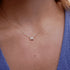 nightfall-glow-necklace-with-emerald-cut-cubic-zirconia-pendant-Sophia's Style-2