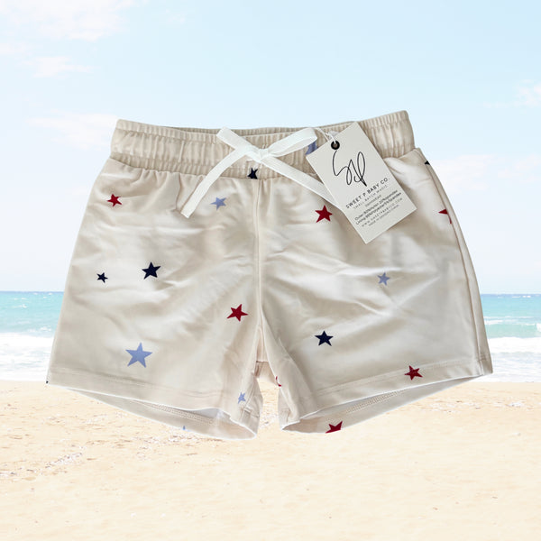 little-fireworks-boys-swim-shorts-Sweet P Baby Co. at Sophia's StyleBaby & Toddler-1