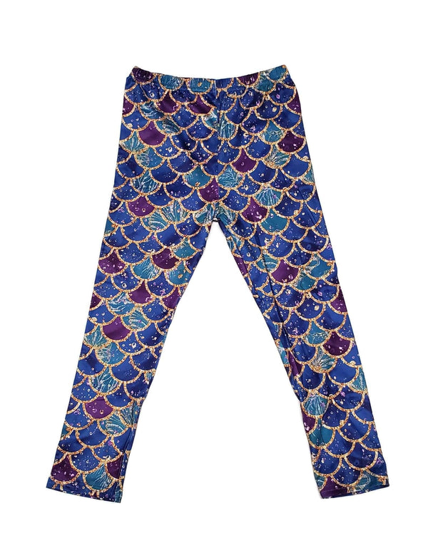 mermaid-scale-legging Great Lakes kids - Sophia's StyleLegging-1