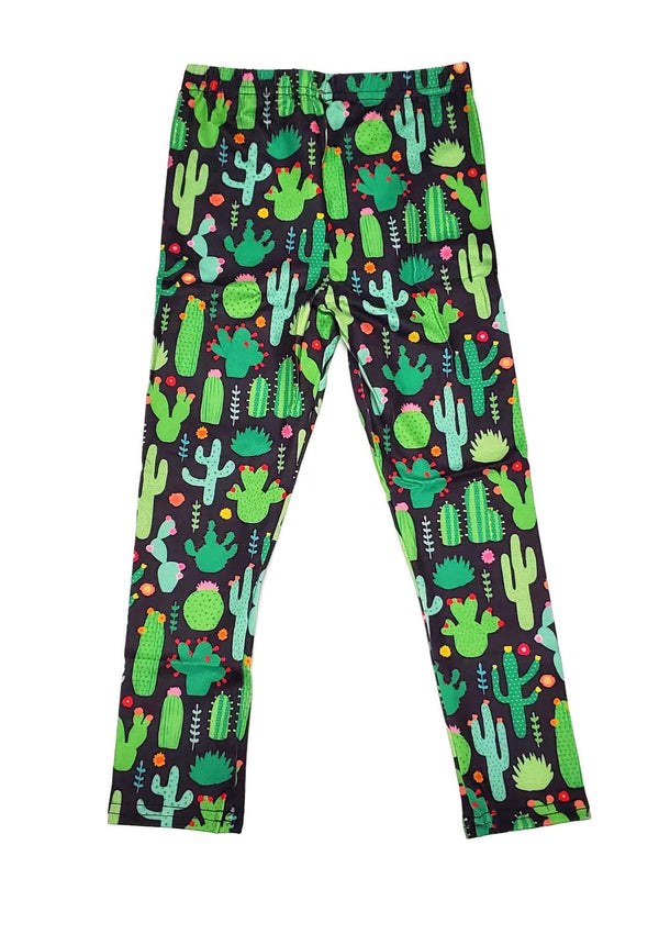 cactus-leggings Great Lakes kids - Sophia's StyleLegging-1
