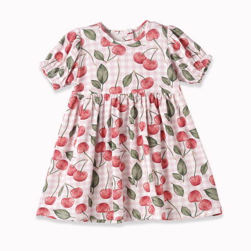 cherry-picnic-puff-sleeve-bamboo-dress-sophias-style-2