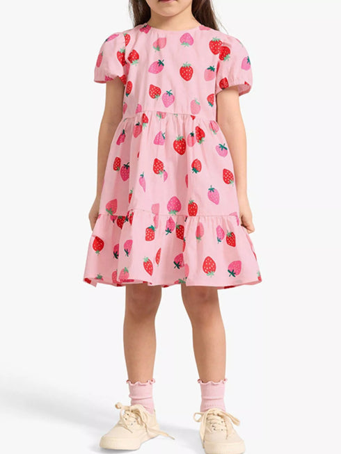 childrens-strawberry-print-tiered-puff-sleeve-dress-ohso-kids-sophias-style-2