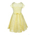 Big Girls Lace Glitter Stone Belt Special Occasion Skater Dress 8-14 - SophiasStyle.com