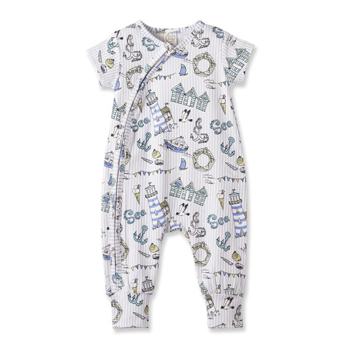 seashore-baby-zipper-romper-bamboo-with-convertible-cuffs-sophias-styleRompers w/Zipper-1