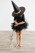 black-3-4-tutu-leotard Mila & Rose - Sophia's Style-Black 3/4 Tutu Leotard-6-12M--1