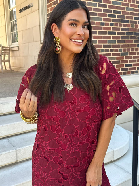 lulu-short-sleeve-mini-caftan-ruby Sophia's Style-7