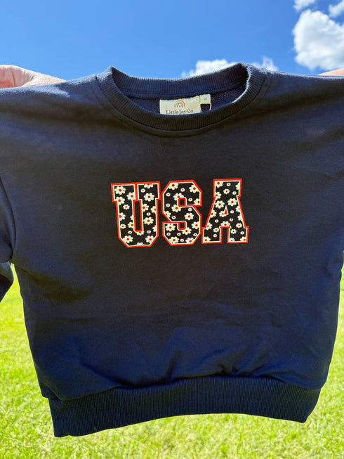 usa-daisy-crewneck-sweatshirt-more-colors at Sophia's Style-3