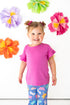 korrie-pink-bamboo-ruffle-tee-Laree + Co. at Sophia's StyleTee-1