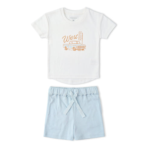 organic-graphic-tee-shorts-set-wild-west-makemake-organics-sophias-style-2